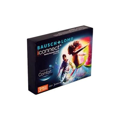 Bausch & Lomb iConnect Monthly Contact Lens - 3 Lens/Box (-2.75) - Eyecare Lenses