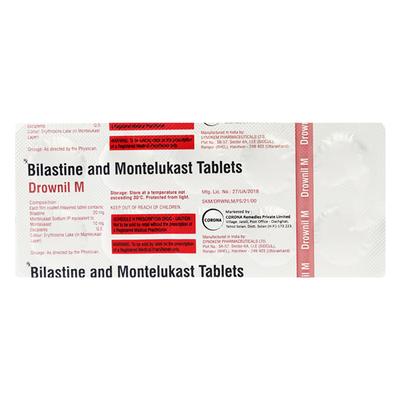 DROWNIL M Tablet 10's - Allergies-Ant