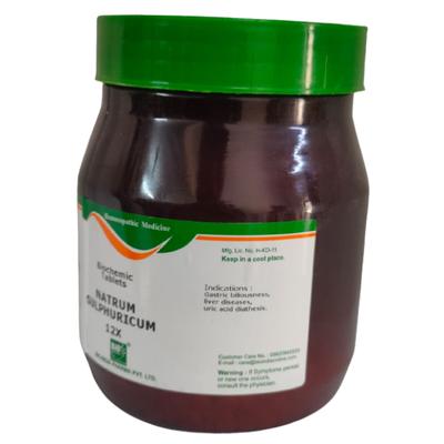 Bio-India's Biochemic Tablet - Natrum Sulphuricum 12X 450 gm - Speciality Medicine