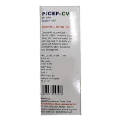 PICEF CV Dry Syrup 30ml - Bacterial Infections-Cep