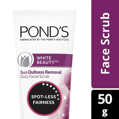 POND'S White Beauty Sun Dullness Removal Scrub 50 gm - Scrubs & Exfoliants