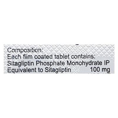 SITASHINE 100 Tablet 10's - Diabetes-Ant