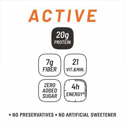 RiteBite Max Protein Active Choco Fudge Bar (Pack of 6 x 75 gm) - Nutritional Bars