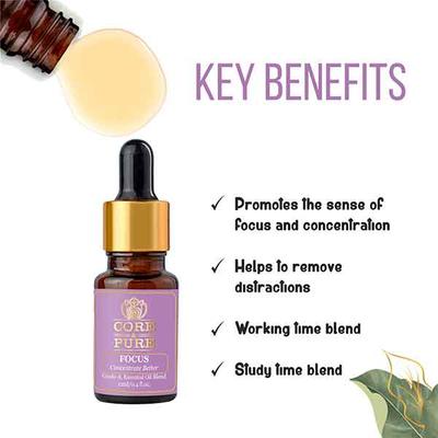Core & Pure Focus Oil 12 ml - Essential Oils