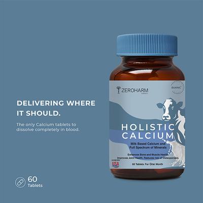 Zeroharm Holistic Calcium Tablet 60's - General Health