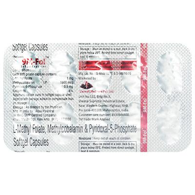 9 M FOL Softgel Capsule 10's - Supplements-Vam