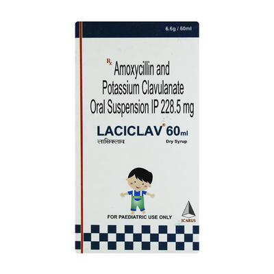 Laciclav Dry Syrup 60ml - Bacterial Infections-Pen