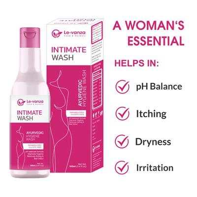 Le-Vanza Intimate Wash (Pack of 3 x 100 ml) - Intimate Care