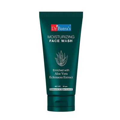 Dr Batra's Moisturizing Face Wash - Aloe Vera 50 gm - Face Wash & Cleansers