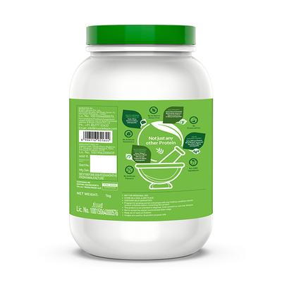 MuscleBlaze Herbs Whey Powder - Rich Chocolate 1 kg - Workout Essentials