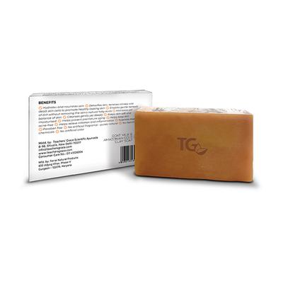 Teacher's Grace Goat Milk & Amazonian Gold Clay Soap 100 gm - Soaps