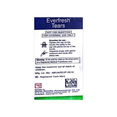 Everfresh Tears Eye Drops 10ml - Dry Eye-Olt