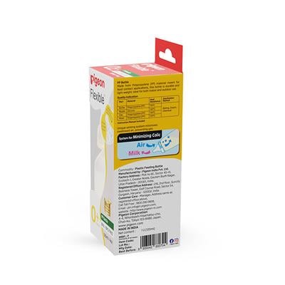 Pigeon Flexible 0+ Months PP Feeding Bottle 120 ml - Feeding & Nursing