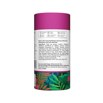 Kapiva Hair Foods Hair Fall Ease Gummies for Women 60's - Hair & Skin