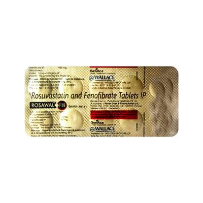 ROSAWAL F 10 Tablet 10's - High Cholesterol-Dys