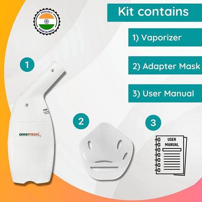 Ambitech Steam Vaporizer - White - Nebulizers / Vaporizer