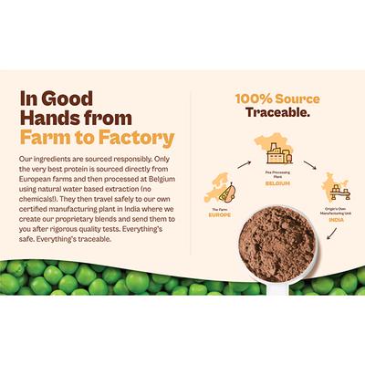 Origin Nutrition Vegan Protein Powder - Coffee Caramel Flavour 258 g - Whey Proteins