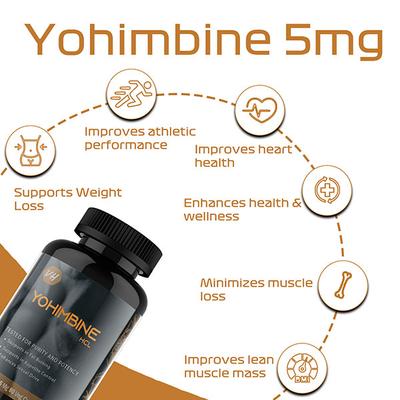 Vitaminhaat Yohimbine Pro-Lean Series 5 mg Veg Capsule 90's - Weight Loss