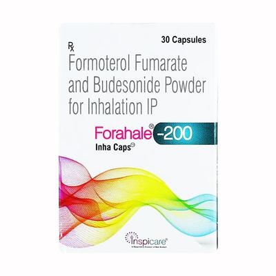 FORAHALE 200 Inhalation Capsule 30's - Asthma/COPD-Ast