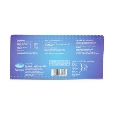 Zeldinac Nano Gel 15gm - Pain relief-Nsa