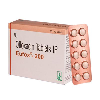 Eufox 200mg Tablet 10'S - Bacterial Infections-Qui