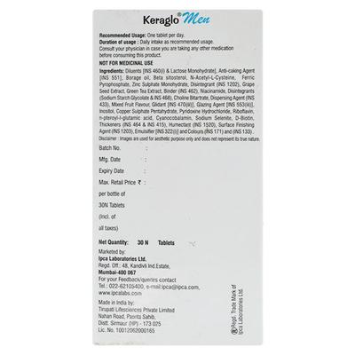 Keraglo Men Tablet 30'S - Supplements-Vam