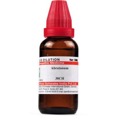 Dr. Willmar Schwabe Abrotanum 30CH Drops 30 ml - Dilutions