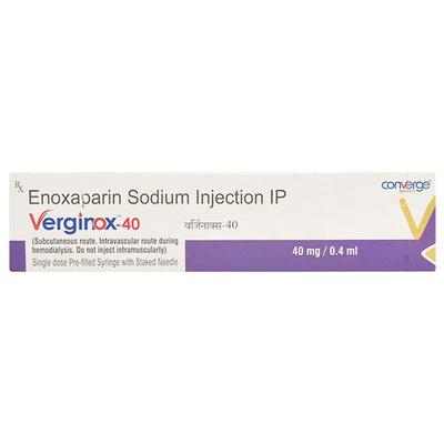 VERGINOX 40 Prefilled Syringe(Pfs) 0.4ml - Blood Clot-Ant