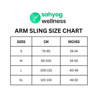 Sahyog Wellness Arm Sling with Elbow Support (XL) 1's - Arm/Elbow Supports