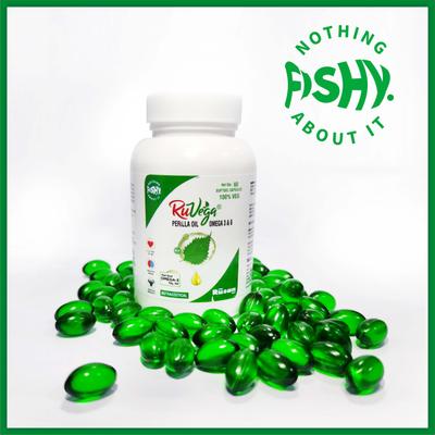 Ruvega Perilla Oil Omega 3 & 6 Capsule 60's - Omega Fish Oil Fatty Acids