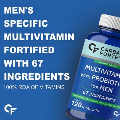 CF Multivitamin for Men Veg Tablet 120's - Multi-Vitamins