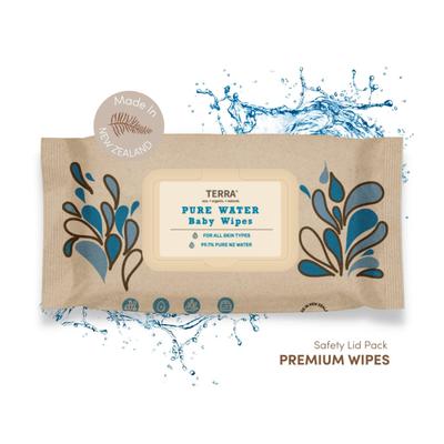 Terra Pure Water Baby Wipes 70's - Diapers & Wipes