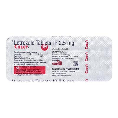 CULET 2.5 Tablet 10's - Cancer Oncology-Hor