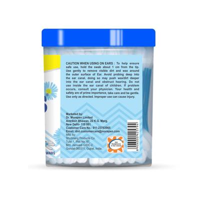 Dr. Morepen Buds 100% Pure Cotton Buds 100's - Foot Creams & Lotions