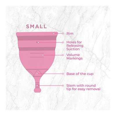 Pee Safe Reusable Menstrual Cup - (Small) - Menstrual Cups