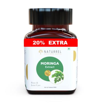 Naturrel Moringa Extract Bone & Joint Care Tablet 50's + Free 10's - Pure Herbs