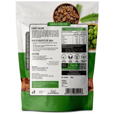 NourishVitals Chatpata Amla Mingle Candy 200 gm - Nutritional Bars