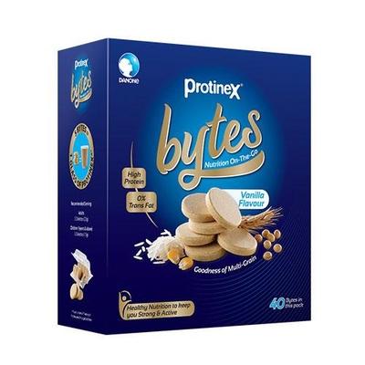 Protinex Bytes Vanilla Flavour Biscuit 200 gm - Nutritional Bars