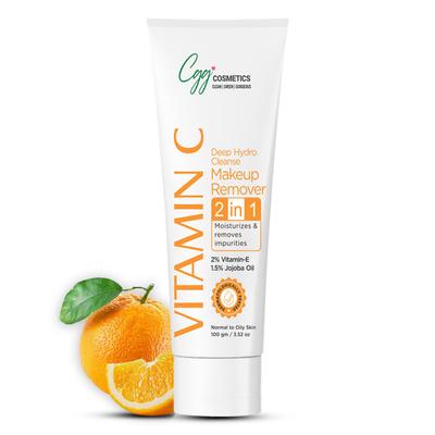 CGG Cosmetics Vitamin C Deep Hydro Cleanse Makeup Remover- for All Skin Types 100 gm - Make Up Removers