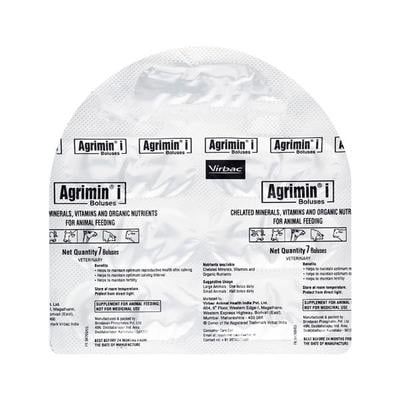 Agrimin I Boluses 7's - Feed Supplement