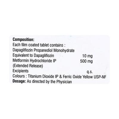 DAPAMAC M 10/500 Tablet 10's - Diabetes-Ant