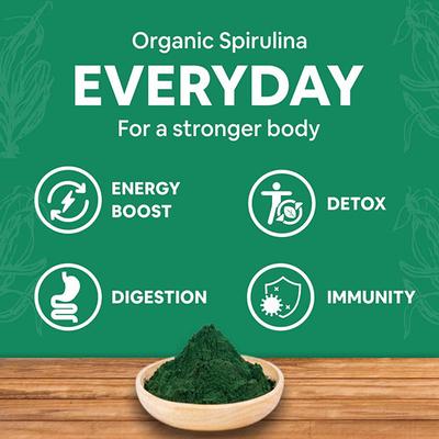 CF Spirulina Powder 100 gm - Herbal Dietary Supplement