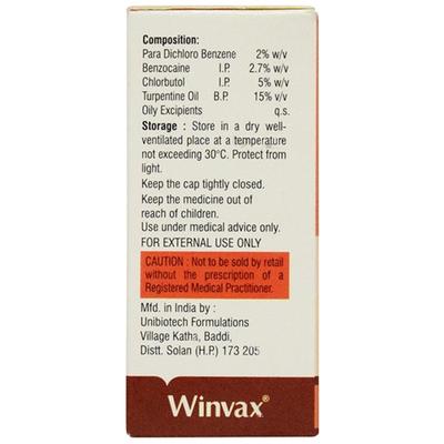 WINVAX Ear Drops 10ml - Ear Conditions-Oth