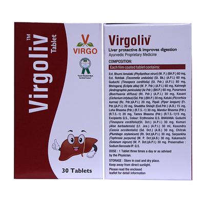 Virgo Virgoliv Tablet 30's - Speciality Medicines