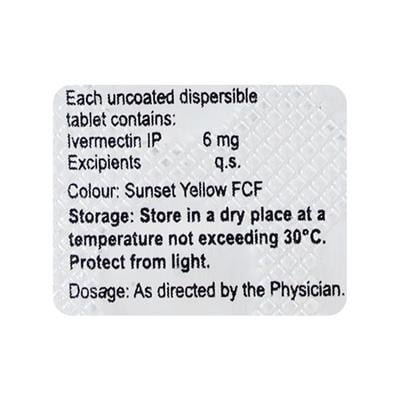 IVERKIND 6 Tablet 10's - Parasitic Worms-Ant