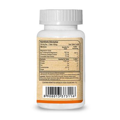 Pure Nutrition Magnesium Tablet 60's - Calcium And Minerals