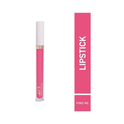 MyGlamm LIT Liquid Matte Lipstick-Ping me 3 ml - Lipsticks