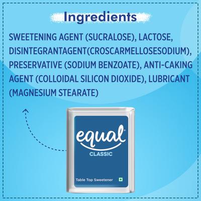 Equal Classic Zero Calorie Sweetener Tablet 300's - Sweeteners