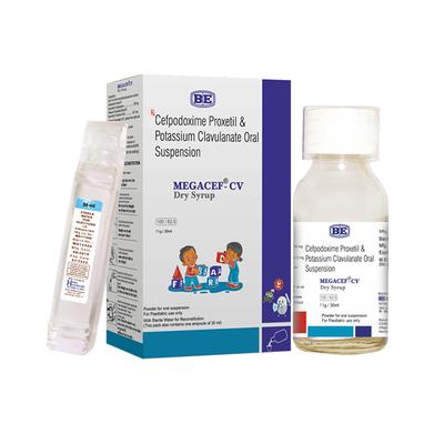 MEGACEF CV 100mg Dry Syrup 30ml - Bacterial Infections-Cep