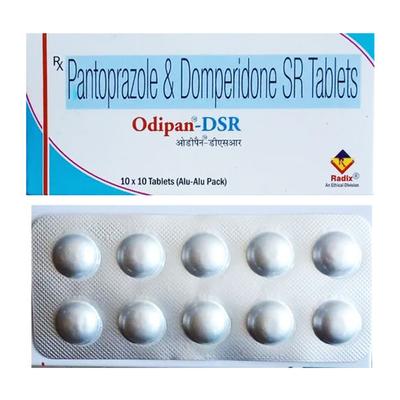 ODIPAN DSR Tablet 10's - Ulcer/Reflux/Flatulence-Aaa